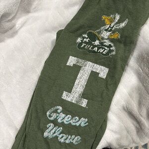 Selling an xs tulane sweatpants original retro brand
